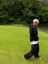Future Nylon String Short Sleeve Anorak 3C