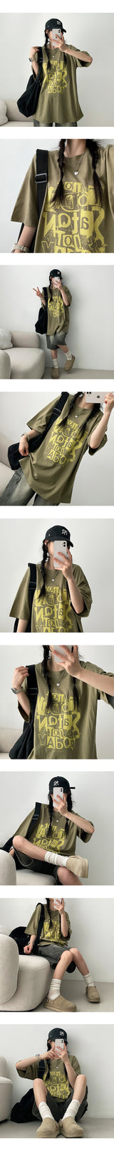 Usel vintage short-sleeved T-shirt