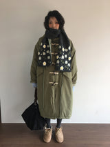 Daisy Wool Touch Muffler (2color)