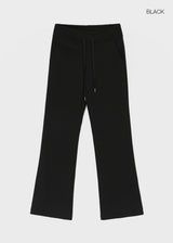 [B-BASIC] Mid-Sweat Low-Waist Bootcut Elastic Pants (2 SIZE)