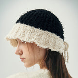 Poodle Bucket Hat (Black & Ivory)