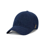 VA Stud Non Washing Denim Ball Cap / Indigo