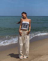 Sunkey Patch Strap Tube Top
