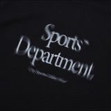 Sports Dept Moving Logo T-shirt - Black