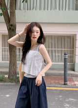 KJ Rib Basic Round Sleeveless (8color)
