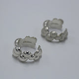 Bubble Cloud Midi Ring(Glossy)
