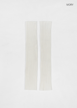 [MADE] Narrow Cash Long Knit Leg Warmers 45% Wool