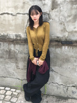 Jane Ribbon Tie Knit Cardigan (4c)