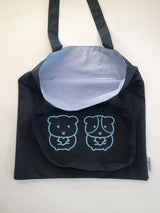Guinea reversible shoulder bag