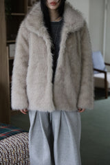 Mingle Fox Fur Jacket