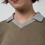 1/2 AUTHENTIC REFEREE PK TEE (OLIVE)