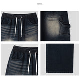 BRUSH CARPENTER BANDING DENIM PANT'S