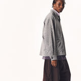 OVERLAPPING COLLAR JACKET