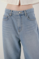 Light washing denim