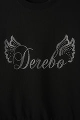 DEREBO プレミアムコットンスウェットシャツ