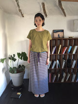 【即日発送】YWD STRIPED SKIRT