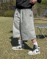 Easy Side Snap Bermuda Sweat Pants