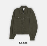 Merrick Herringbone Trucker Jacket