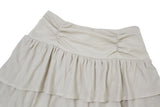 Ariel flare skirt (beige)