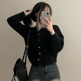 Polonnit Crop Round Cardigan