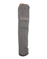 LAYERED CARGO PANTS (GRAY)