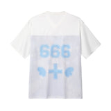 Satin Animation Top - WHITE