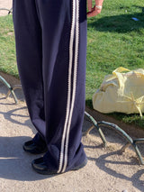 [MADE] Kanti Lace Track Wide Pants