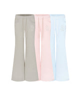 Selvia Rhinestone Flare Pants