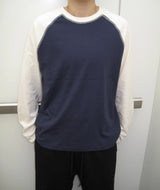 Raglan Contrast Long Sleeve T-Shirt (5 Colors)