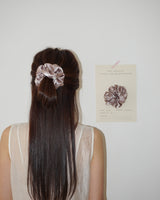 MOCHA MOUSSUE RILL HAIR SHUSHU SCRUNCHIE 2PS SET