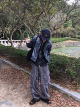 Layer Strap Cargo Pants