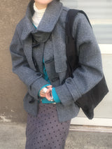 dot corduroy skirt