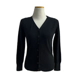 Pastel Single Basic V-neck Long Sleeve Knit Cardigan