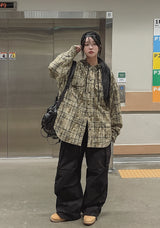 ラシャ ツーウェイ パラシュート カーゴパンツ