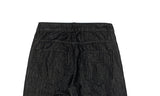 Penny Non-Fade Denim Pintuck Raw Wide Pants