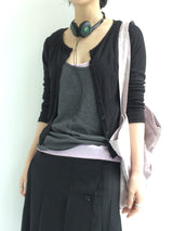 Natural fit color sleeveless