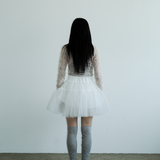 KIRIGIRL メッシュトップ _CREAM