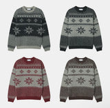 Loa Snow Flake Nordic Pattern Knit