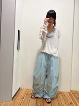 Onf Nylon Parachute Pintuck Balloon Pants 6color