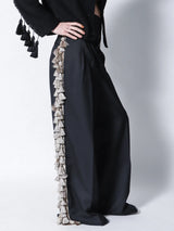 Tassel Wide Leg Pants