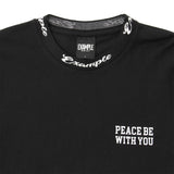EXAMPLE CURSIVE CIRCLE LOGO BIGCOLLAR L/S TEE