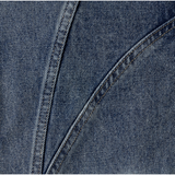LEGACY CURVED CUT OFF DENIM JACKET