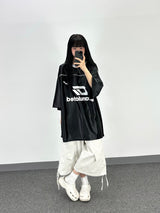 ripstop diagonal cargo shorts