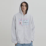 Maltese GOOREUM Nametag Hood Zip Up