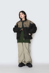 Gradation denim jacket
