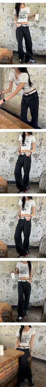 [S/S] Regular printing half t-shirts(3color)