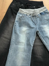 Banding bootcut denim