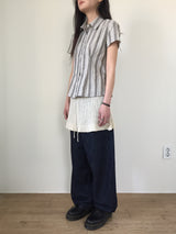 Layered Summer Knit Skirt (2color)