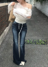 selburn low bootcut denim pants