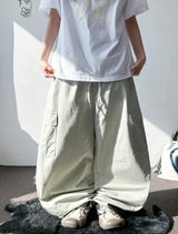 Molpure Cargo Balloon Fit Pants 4color